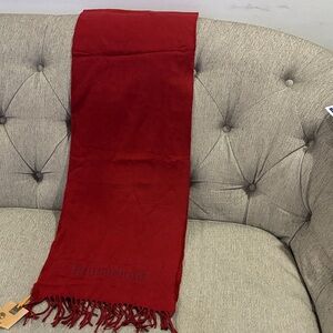 Timberland Deep Red Scarf